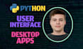 create a python user interface UI for your script