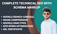 provide technical SEO service with schema markup and fix errors effectively
