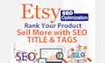 do seo keyword titles and tags for etsy