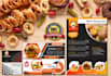 design food flyer, restaurant menu, bar, cafe menu board, price list