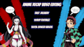 do high quality professional anime recap youtube video editing