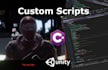 create custom script or small system for your unity game
