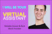 be your personal administrative virtual assistant