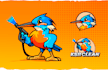 design a great premium mascot, cartoon logo character