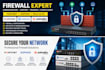 configure and support fortinet, sophos, palo alto firewalls