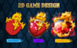 design 2d icon, object, asset and UI for your game