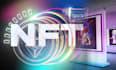 create an eccentric nft card promo video, 3d nft card
