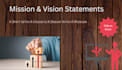 write influential mission and vision statement