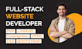 develop full stack and ai websites, node js, next js or python ai