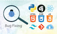 fix bug of python django flask rest API fastapi