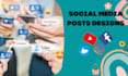 design attractive social media posts in canvas