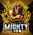 do make an modern custom lion logo