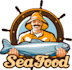 design modern awesome  seafood logo