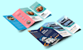 design brochure, trifold, catalog, magazine, flyer