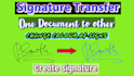 transfer signs from one document to other,png signature,digital signs create