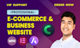 design, redesign, clone wordpress business website blog elementor pro crocoblock