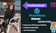be your wordpress website designer and wordpress developer