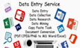 do data entry, copy paste, excel entry, CRM data entry