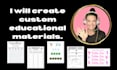 create custom educational materials