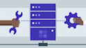 set up an ubuntu server with any server software