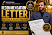 edit your recommendation letter, lor or reference letter for graduate school