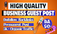 do business guest post on high quality business site
