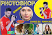 professionally cutout, retouch and edit photo with photoshop