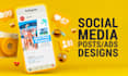 be your social media designer for one month