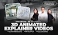 create a realistic 3d animated explainer video
