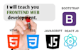 teach you react js and bootstrap