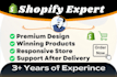 design and manage shopify dropshipping store