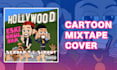 draw a cartoon mixtape cover