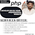 develop web apps in PHP,HTML5 and mysql
