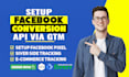 setup facebook conversion API server side tracking properly, fb capi via GTM,ga4