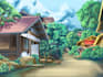 draw a perfect scenery from landscape, anime background