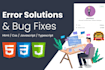 be frontend web developer using html css javascript bootstrap