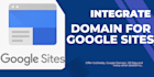 integrate domain for your google sites