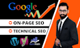 do wordpress onpage SEO with technical optimization service for your website