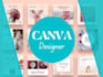 design anything using canva editable