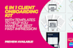 provide a seamless client onboarding template pack