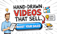 create a custom whiteboard animation explainer video