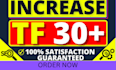 increase tf 30 plus url majestic trust flow rate
