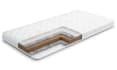 do topper, mattress, furniture, exploded, section, 3d rendering