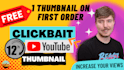 do stunning and attractive youtube thumbnail design