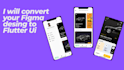 convert figma design to flutter UI responsive