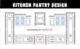draft kitchen pantry cupboard drawing in autocad