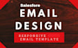create salesforce custom email template design