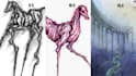 draw fantasy creatures, character design, fantasy landscape