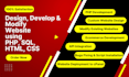 develop website using php, html, css