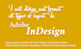 do any adobe indesign project